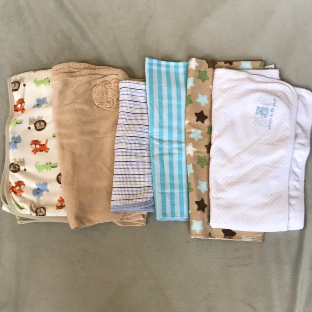 Infant boy blanket Lot